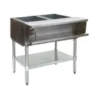 image of Eagle Group AWT2-NG-3VP Gas Hot Food Serving Counter, (2) Pan Capacity