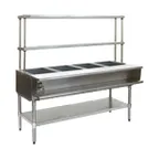 image of Eagle Group AWT3-NG-FM 48" Gas Hot Food Serving Counter, (3) Pan Capacity