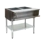 image of Eagle Group AWTP2-NG 33" Gas Hot Food Serving Counter, (2) Pan Capacity
