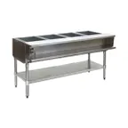 image of Eagle Group AWTP4-LP 63" Gas Hot Food Serving Counter, (4) Pan Capacity