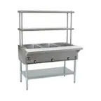 image of Eagle Group HT3-NG-FM 48" Gas Hot Food Serving Counter, (3) Pan Capacity