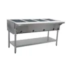 image of Eagle Group HT4-NG-1X 63" Gas Hot Food Serving Counter, (4) Pan Capacity