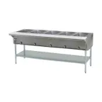 image of Eagle Group HT5-NG 79" Gas Hot Food Serving Counter, (5) Pan Capacity
