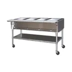 image of Eagle Group PDHT5-208-3 81" Portable Hot Food Table, (5) Pan Capacity