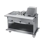 image of Eagle Group PHT3OB-208 50" Spec-Master® Portable Hot Food Table, (3) Pan Capacity