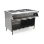 image of Eagle Group SHT3OB-208 48" Spec-Master® Sealed Well Hot Food Table, (3) Pan Capacity