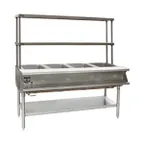 image of Eagle Group SHT4-240-FM-X 63" Hot Food Table, (4) Pan Capacity