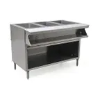 image of Eagle Group SHT4CB-240 63" Spec-Master® Sealed Well Hot Food Table, (4) Pan Capacity