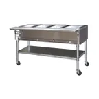 image of Eagle Group SPDHT5-208 81" Portable Hot Food Table, (5) Pan Capacity