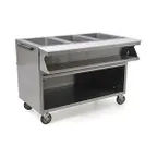 image of Eagle Group SPHT4OB-208 63" Spec-Master® Sealed Well Hot Food Table, (4) Pan Capacity