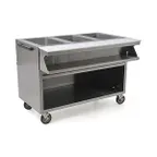 image of Eagle Group SPHT4OB-240 63" Spec-Master® Sealed Well Hot Food Table, (4) Pan Capacity