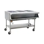image of Eagle Group SPHT5-208-3 81" Portable Sealed Well Hot Food Table, (5) Pan Capacity