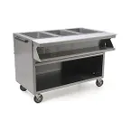 image of Eagle Group SPHT5OB-240 79" Spec-Master® Sealed Well Hot Food Table, (5) Pan Capacity