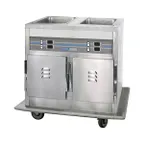 image of SecoSelect CW5 88" Hot Food Serving Cart, (5) Top Heated Serving Wells
