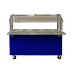 image of SecoSelect HC-91 93" Hot Food Serving Counter, (6) Stainless Steel Wells
