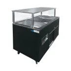 image of Vollrath 39729A 46" 2-Series Affordable Portable™ (3) Open Well Hot Food Station
