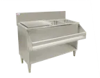 image of Omcan USA 48618 (48618) Cocktail Mix Unit, with Sink & Cover, 36"W X 24"D
