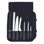 image of Dexter 20703 Sani‑Safe Set – 12" Diamond/12" Duo‑Edge/10" Chef/9" Offset/3‑1/4" Paring - 1/Bag