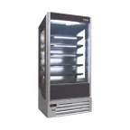 image of Ojeda USA ALPA-77H SLIM 36" Vertical Alpa Open Air Merchandiser, Self-Contained, 5 Shelves