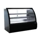 image of Ojeda USA RDCH 5 60" Curved Refrigerated Deli Display Case