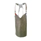 image of Omcan USA 13534 Mesh Apron, 20"W X 34"L, Stainless Steel