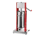 image of Omcan USA 38000 Elite Series Manual Vertical Sausage Stuffer, 15 lbs Capacity, Stainless Steel, 2 Speed Gear Driven