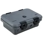 image of Omcan USA 80164 Gray Polypropylene Top Loading Insulated Food Pan Carrier