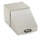 image of Eagle Group 501585-X Full Stainless Steel Pan Cover, Telescoped Solid with Handle, Roll-Back Hinge