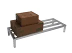 image of Channel ADE2054/8 Aluminum Dunnage Rack w/ 2000 lb. Capacity - 54"W x 20"D x 12"H