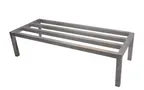 image of Channel ADE2448/6 Aluminum Dunnage Rack w/ 2000 lb. Capacity - 48"W x 24"D x 6"H