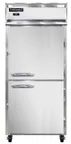image of Continental Refrigerator 1RXNPTHD-SD-GD 36" 1-Section Pass-Thru Refrigerator, 30 cu. ft., Solid & Glass Doors