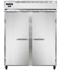 image of Continental Refrigerator 2RENPT-SD-GD 57" 2-Section Pass-Thru Refrigerator, 52 cu. ft., Solid & Glass Doors