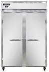 image of Continental Refrigerator 2RNPT-SD-GD 38" 2-Section Pass-Thru Refrigerator, 50 cu. ft., Top Mounted