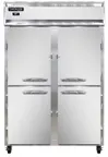 image of Continental Refrigerator 2RNSAPTHD-SD-GD 77" 2-Section Pass-Thru Refrigerator, 50 cu. ft.