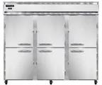 image of Continental Refrigerator 3RENPTHD-SD-GD 85.5" 3-Section Pass Thru Refrigerator, 75 cu. ft., Top Mounted