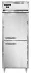 image of Continental Refrigerator D1RENPTHD-SD-GD 28.5" 1-Section Pass-Thru Refrigerator, 22 cu. ft., Top Mounted