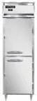 image of Continental Refrigerator D1RNPTHD-SD-GD 38" 1-Section Pass-Thru Refrigerator, 21 cu. ft., Top Mounted