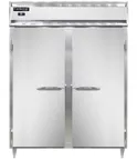 image of Continental Refrigerator D2RENPT-SD-GD 57" 2-Section Pass-Thru Refrigerator, 52 cu. ft., Solid & Glass Door