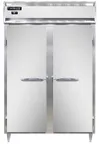image of Continental Refrigerator D2RNPT-SD-GD 38" 2-Section Pass-Thru Refrigerator, 50 cu. ft., Top Mounted