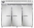 image of Continental Refrigerator D3RENSSPT-SD-GD 85-1/5" 3-Section Pass-Thru Refrigerator, 75 cu. ft., Top Mounted