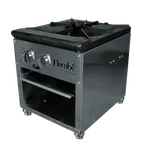 image of Concasse EESTF2X18 (2) 45,000 Btu High Capacity Concentric Burners Gas Stock Pot Range