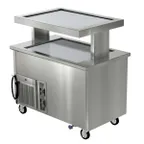 image of Delfield SFTS2-36-NUP Flexitop™ Frost/Hot Top Serving Counter, Dual Tiered