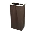 image of Forbes Industries 21-CL Heavy Duty Housekeeping Bag w/ Loops & Snaps - 18"W X 12"D X 26"L