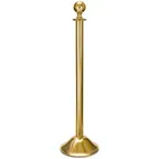 image of Forbes Industries 2737 Polished Solid Brass Stanchion 