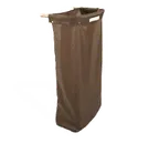 image of Forbes Industries 46-BN Housekeeping Bag, Long, Fold-Over-Top - 18"W X 8"D X 36"L