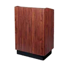 image of Forbes Industries 4896 High Pressure Laminate Podium w/ (2) Shelves
