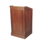 image of Forbes Industries 5914 Floor Podium w/ (2) Shelves, (2) Wheels