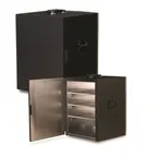 image of Forbes Industries 6261 Deco Series Insulated Solid Fuel Hot Box - Aluminum and Steel
