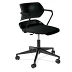 image of Forbes Industries AB015A14H## Acton Caster Base Task Chair with Arms Arms with Arm Caps, Soft Caster with Brake 