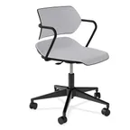 image of Forbes Industries AB105A13H## Acton Caster Base Upholstery Task Chair w/ Arms, Hard Caster 